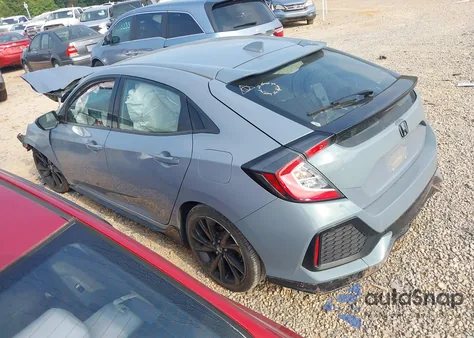 2017 Honda Civic Sport from USA, damaged, VIN SHHFK7H44HU213307